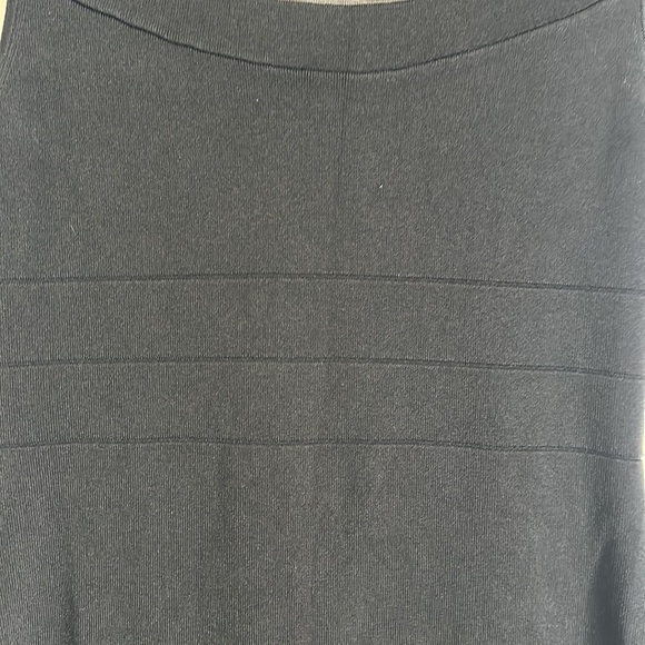 Eliza j black midi dress size large - Picture 6 of 11
